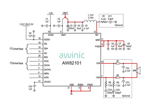 AWINIC Launches AW82101TSR High-Performance DSP Audio Amplifier